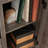File Credenza With Adjustable Shelf, Brown Finish
