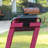 metal frame Patio Folding Armchairs Set of 2 with Removable Headrest-1219135883