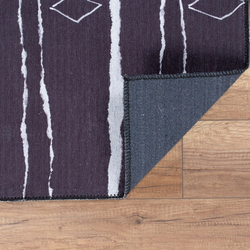 Tapis 100% polyester de qualité supérieure, 6,9 x 10,2 pi | 1850 g / m², hauteur de poils de 0,2 po | Polyester recyclé dessous | Lavable à la machine à 30 ° C | Conception douce, durable et écologique pour les espaces de vie modernes