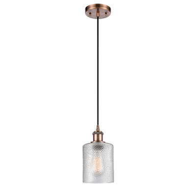 Luminaire suspendu en dôme à 1 lumière Willamette