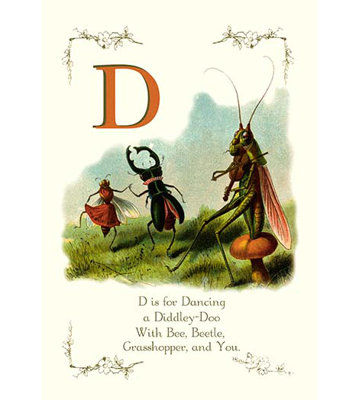D is for Dancing Graphic Art