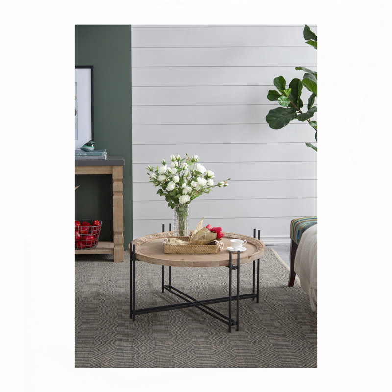 Table basse ronde