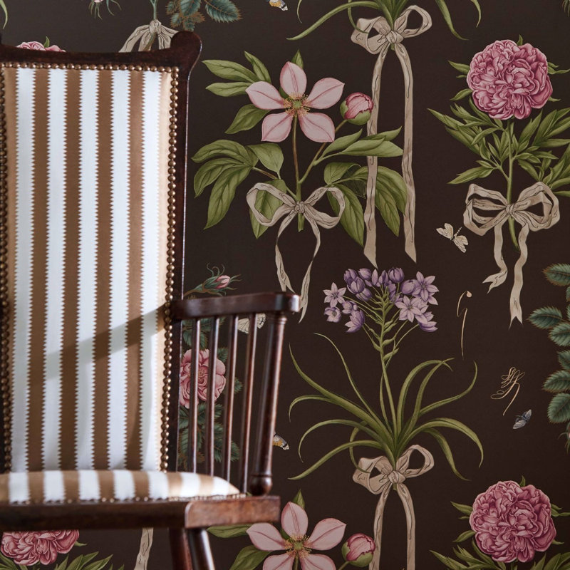 Giles Deacon Cupid's Beau Wallpaper, Quince/Chalk