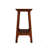 Narrow Slate Side Table With Storage Shelf, Small End Table