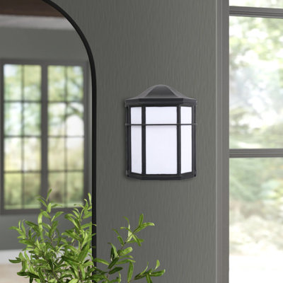 Analicia Aluminium LED Corner Wall Light