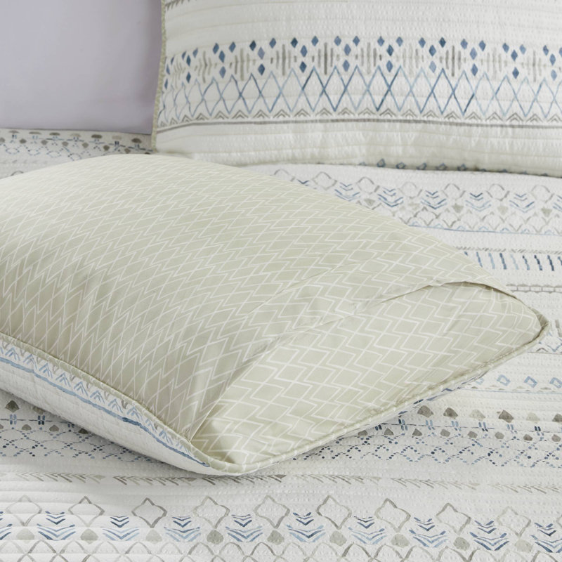 Ensemble de literie réversible en microfibre, style sud-ouest en polyester pour la maison