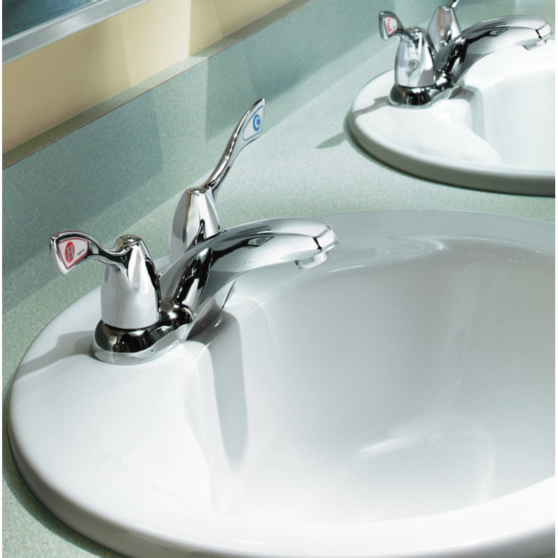 M-Bition Centerset Bathroom Faucet, Chrome
