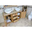 Demars 1430mm Double Bathroom Vanity with Vessel Ceramic Basin