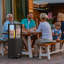 Wood Pellets Standing Patio Heater