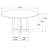 Guinea Solid Wood Dining Table