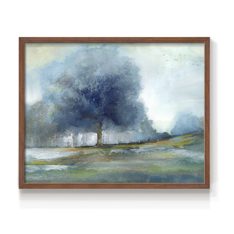 Arbre fantastique - impression encadrée - réarmable, Noyer, H 22 po x l 28 po