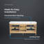 Meuble-lavabo double 72 po Gabi-1021090368