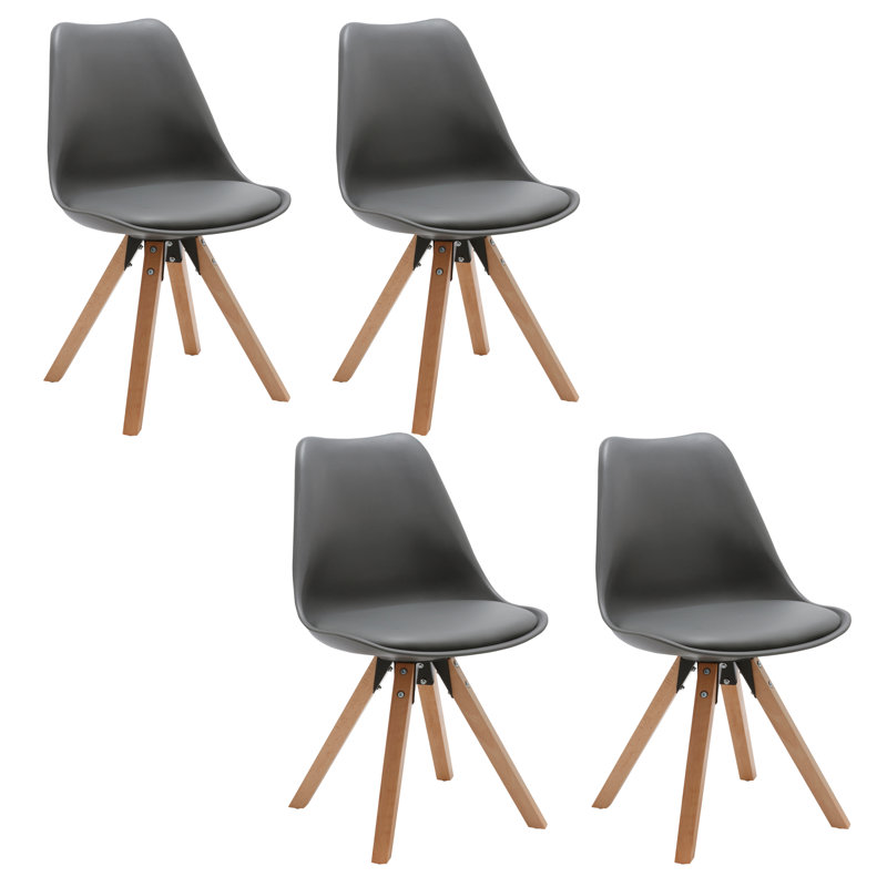 Jarrod 46.5cm H Upholstered Side Chair, Grey