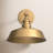 Jeb 1 - Light Dimmable Armed Sconce in Natural Brass-1072772363