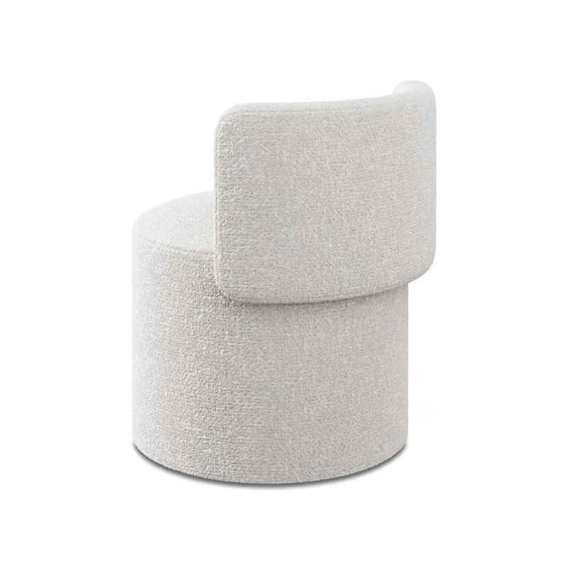 Giada Side Chair Chair with Ottoman, F1392-Fog