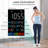 Ablegrid Smart Digital Bathroom Scale For Body Weight Rechargeable White-122271508