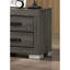 Table de chevet, armoire grise, armoire traditionnelle