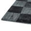 Berlin Checkered Area Rug in Black-448485423