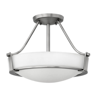 Prieto Glass Semi Flush Mount