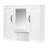 36'' Wall-Mounted Bathroom Mirror Cabinet With 3 Doors, Modern Storage Solution For Organized And Stylish Bathrooms-1952202171