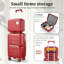 Ensembles de valises 4 pièces (14/20/24/28) Valise extensible légère et durable en PP