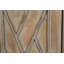 Armoire décorative de style campagnard 60 pouces avec 4 portes et tablette réglable-1377635281