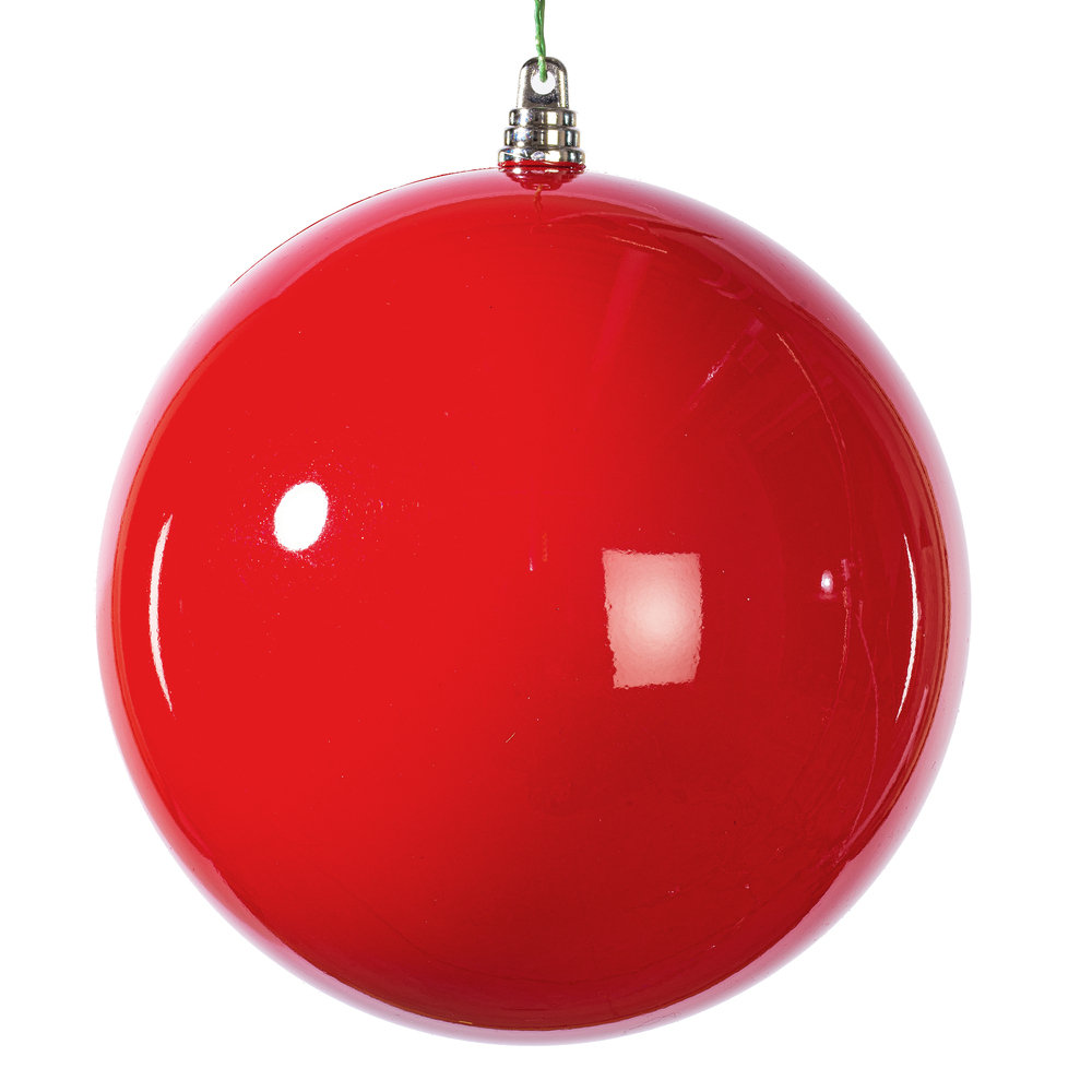 Linita 6" Shatterproof Bauble, Red