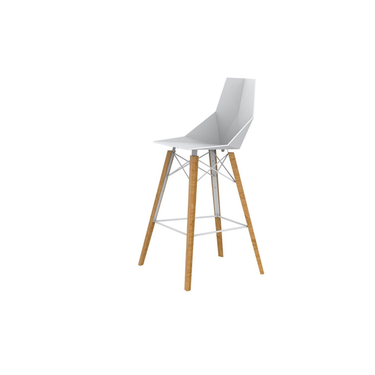 Faz Wood - Bar Stool - Set Of 4 - Basic/Injection
