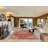Geometric Traditional Area Rug 7x11