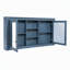 Armoire à miroirs haute définition 2 en 1 de 55 pouces à fixation murale avec étagères réglables et charnières à fermeture en douceur-1112531958