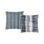 Indigo-Dew Coordinated Set of 2 Indoor & Outdoor Throw Pillows-40769304