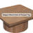 Wood Square Coffee Table-2079728638