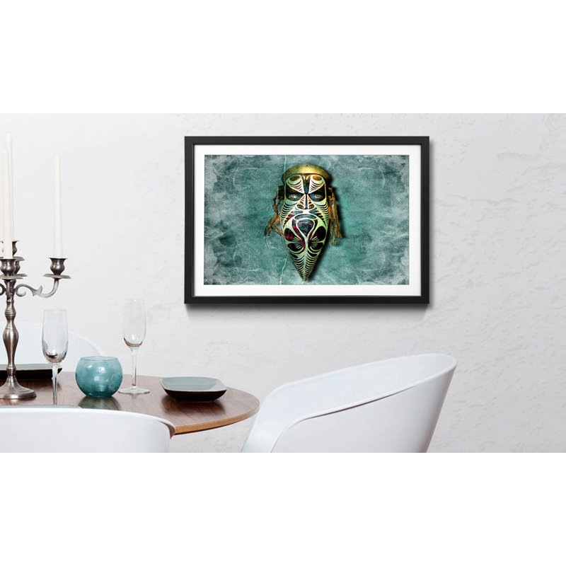 African Style - Single Picture Frame Print, 60cm H x 80cm W