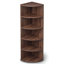 Bibliothèque de coin en bois à 6 niveaux H 66,9 "x l 17,2" Finkel-1918163040