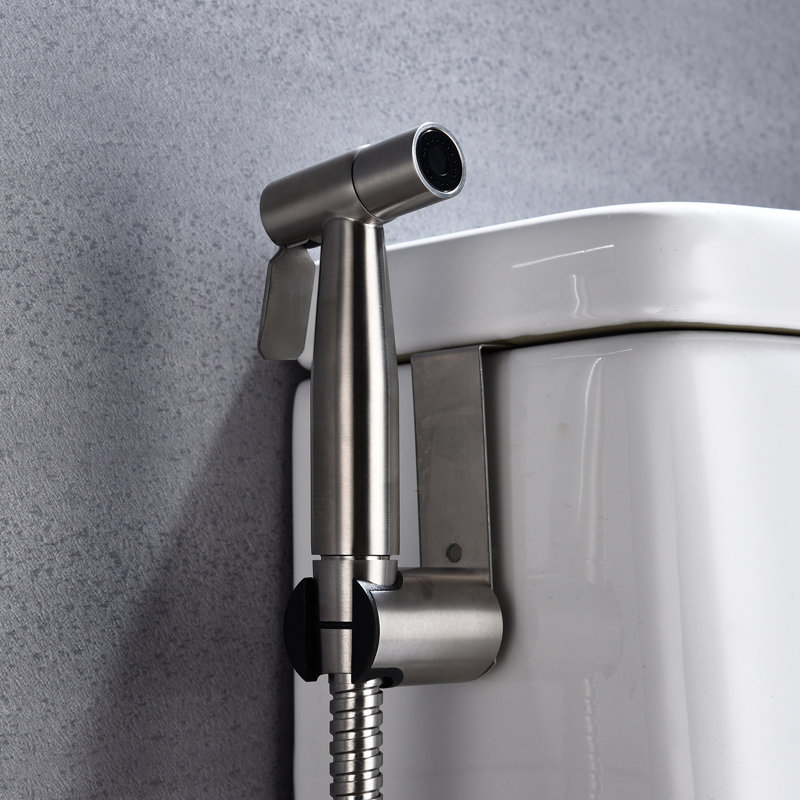 Bidet à main, Nickel brossé