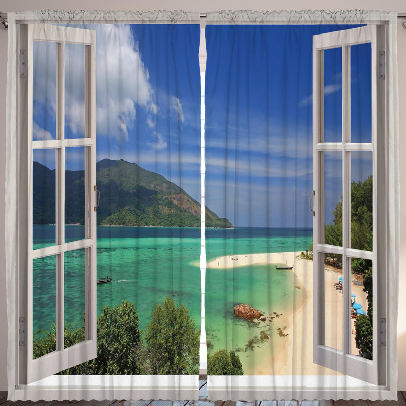 Curtain, 90" W x 108" L