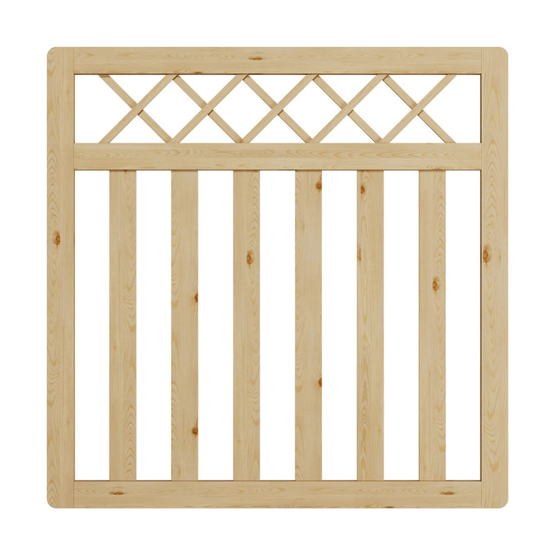 Towanna Wood Gate, Natural, 10 ft. H x 10 ft. W