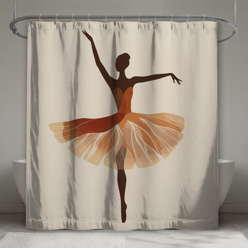 Rideaux de douche Ballet Dancer, L 70 po x H 93 po