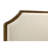 Leonide Brown Cherry / Cream Panel Bed