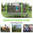 Specool Round Backyard Trampoline with Safety Enclosure