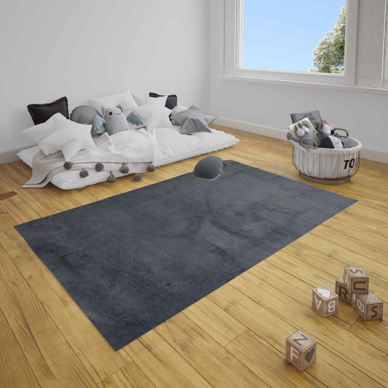 Adulfo Unicoloured Area Rug, Rectangular 120 x 180cm