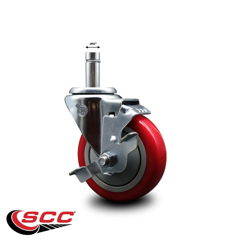 Regency 460UCRTCSTRB Replacement Caster with Brake - SCC