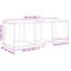 TV Cabinet 3 Pcs 107 X 35 X 37 Cm Engineered Wood-2076638050