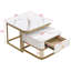 Anyrie Frame Coffee Table with Storage