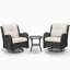 Motofumi Wicker 2 - Person Outdoor Seating Group with Cushions-1537546970-1537546975