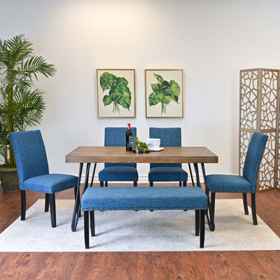 Ensemble de table de salle à manger, table de salle à manger avec chaises