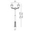 Holborne Transparent Lamp Post (Full)-575422078