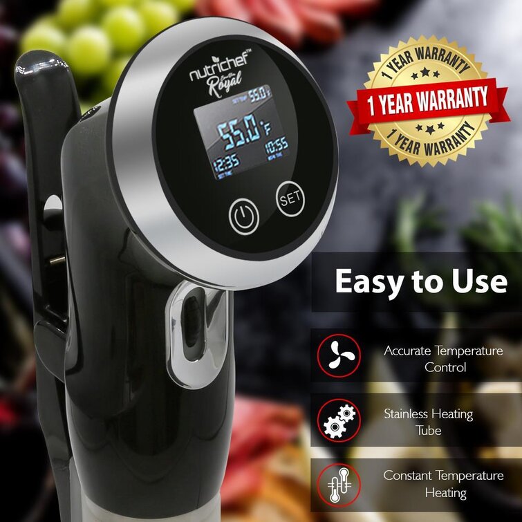 Sous Vide Immersion Circulator Cooker — NutriChef Kitchen