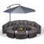 Tommy 8 Seater Rattan Conversation Set