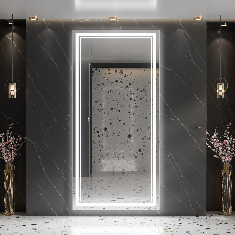 Miroir de salle de bain Kaelia, 32 po x 72 po